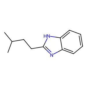 1H-Benzimidazole, 2-(3-methylbutyl)- structure