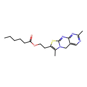 Thiochrome caproate structure