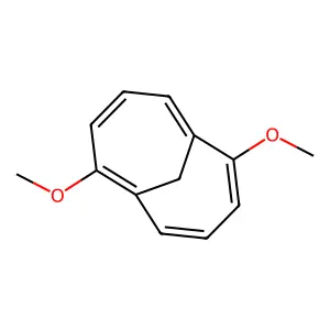 2,7-Dimethoxybicyclo[4.4.1]undeca-1,3,5,7,9-pentaene structure
