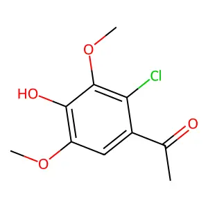 2-Chloroacetosyringone structure