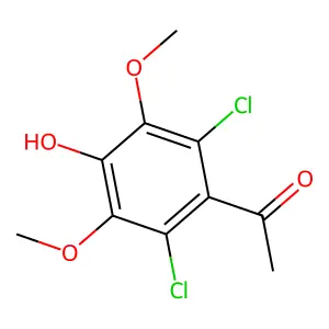 2,6-Dichloroacetosyringone structure