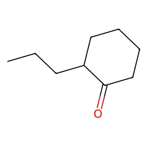 Cyclohexanone, 2-propyl- structure