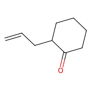 Cyclohexanone, 2-(2-propen-1-yl)- structure
