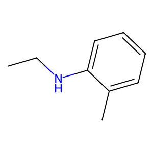 Benzenamine, N-ethyl-2-methyl- structure
