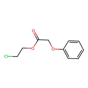 苯氧乙酸2-氯乙酯 structure
