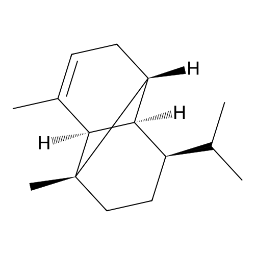Copaene, (+)- structure
