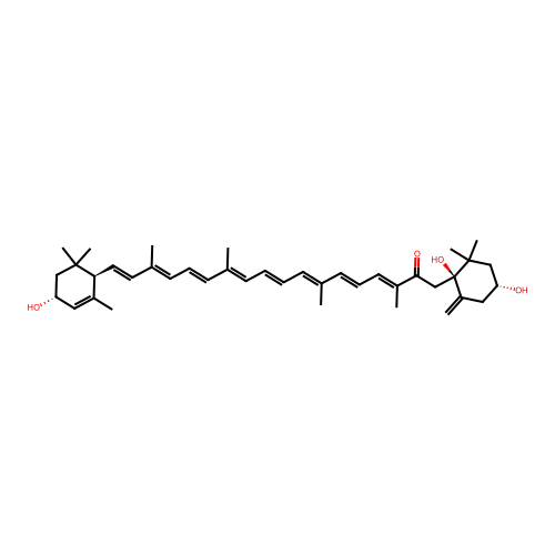 Prasinoxanthin structure