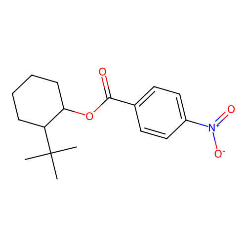 2-Tert-butylcyclohexyl 4-nitrobenzoate structure
