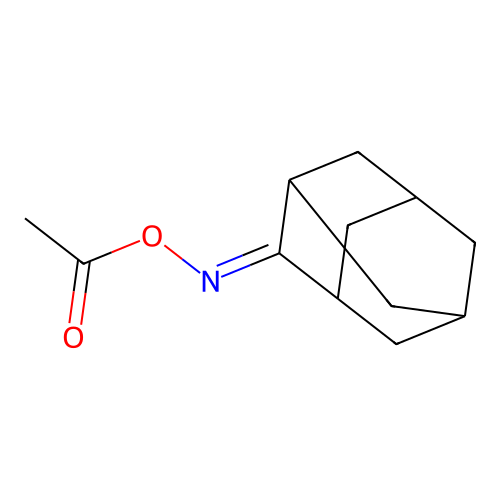 (2-Adamantylideneamino) acetate structure