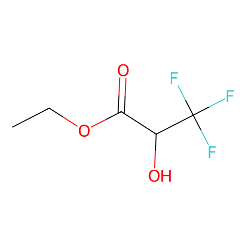 Ethyl 3,3,3-trifluoro-2-hydroxypropanoate structure