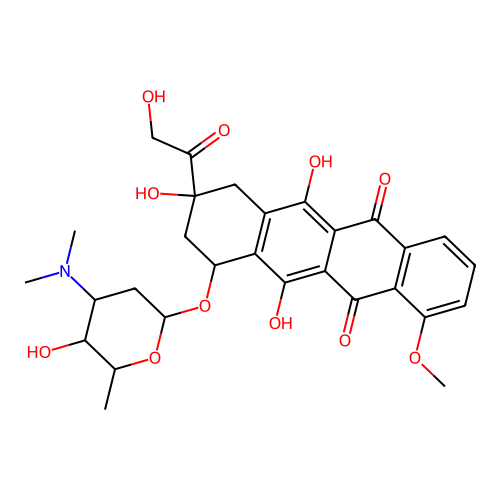 N,N-Dimethyladriamycin structure