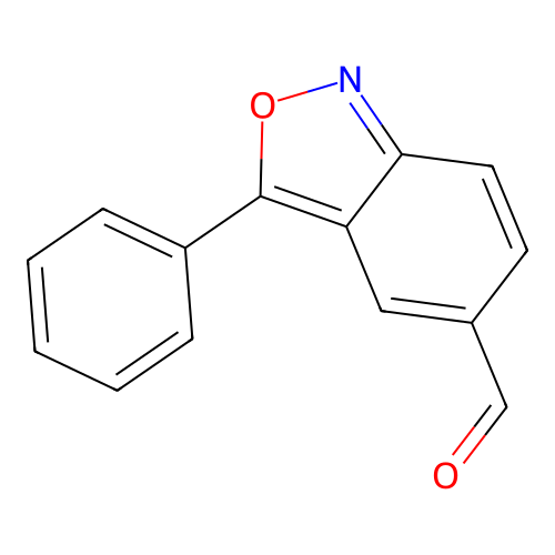 3-Phenyl-2,1-benzoxazole-5-carbaldehyde structure