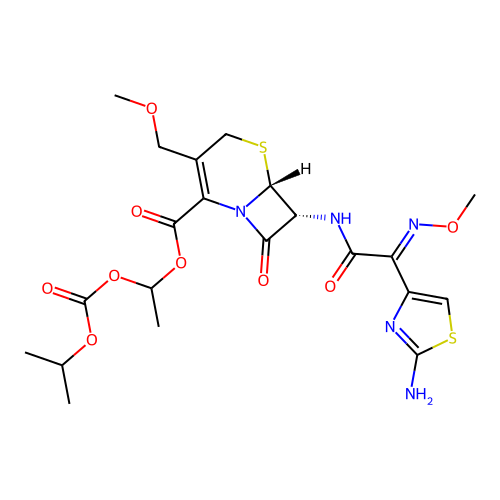 cefpodoxime proxetil structure