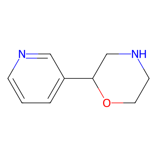 2-(3-Pyridinyl)morpholine structure