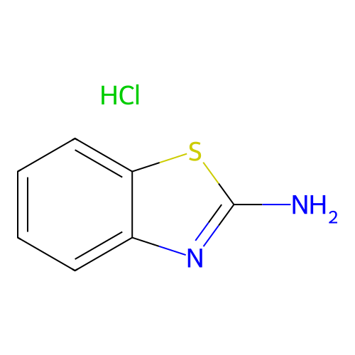 2-Aminobenzothiazole Hydrochloride structure