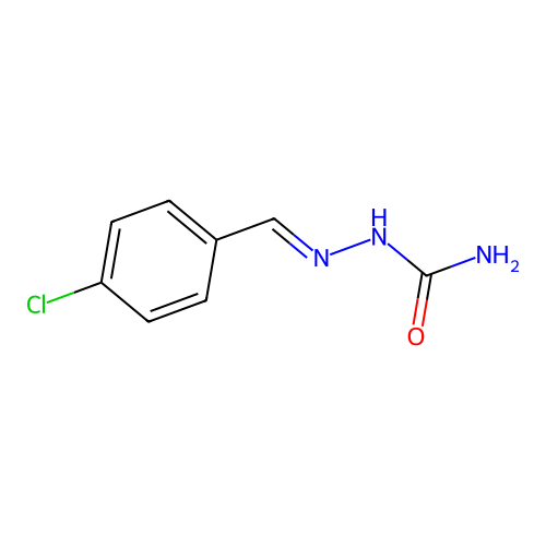 {[(4-Chlorophenyl)methylidene]amino}urea structure
