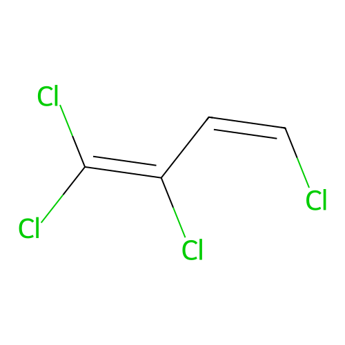 1,3-Butadiene, 1,1,2,4-tetrachloro-, (Z)- structure