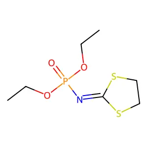 硫环磷 structure
