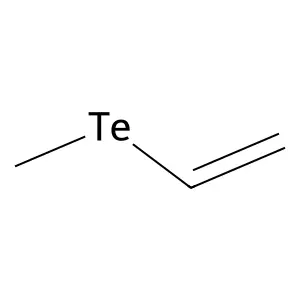 Tellurium, methyl-ethenyl- structure