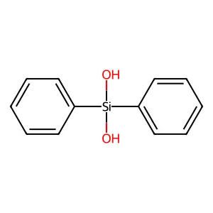 二苯基硅二醇 structure