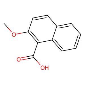 2-甲氧基-1-萘甲酸 structure