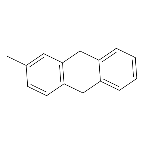 Anthracene, 9,10-dihydro-2-methyl- structure
