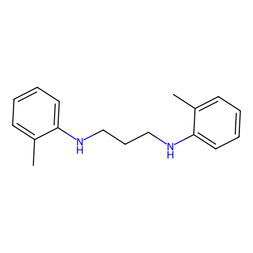 (2-Methylphenyl){3-[(2-methylphenyl)amino]propyl}amine structure