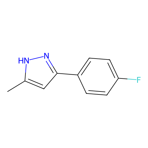 3-(4-Fluorophenyl)-5-methyl-1H-pyrazole structure