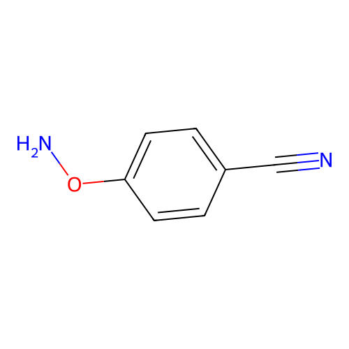 4-(Aminooxy)benzonitrile structure