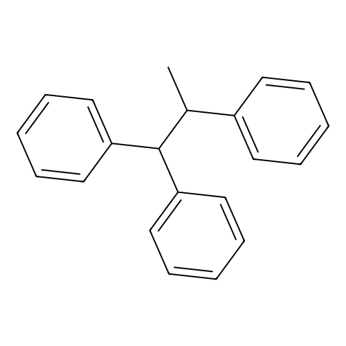 1,1,2-Triphenylpropane structure