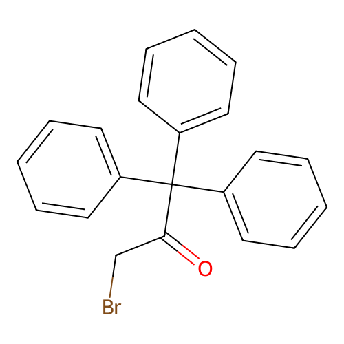 3-Bromo-1,1,1-triphenylacetone structure