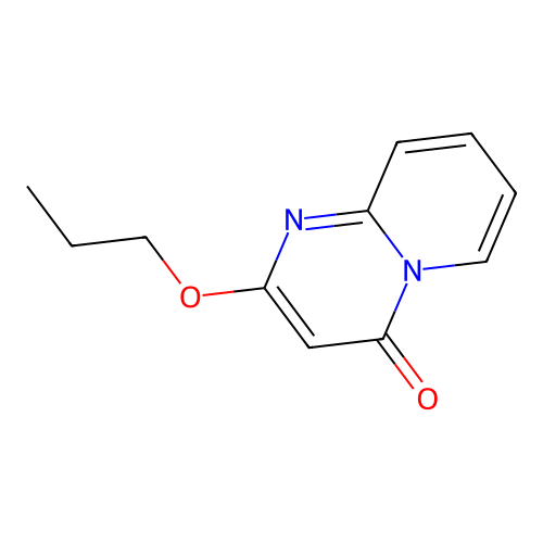 2-propoxy-4H-pyrido[1,2-a]pyrimidin-4-one structure