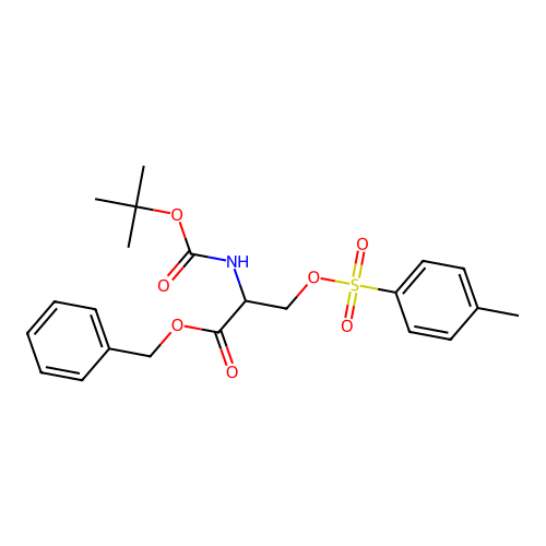 Boc-Ser(Tos)-OBzl structure