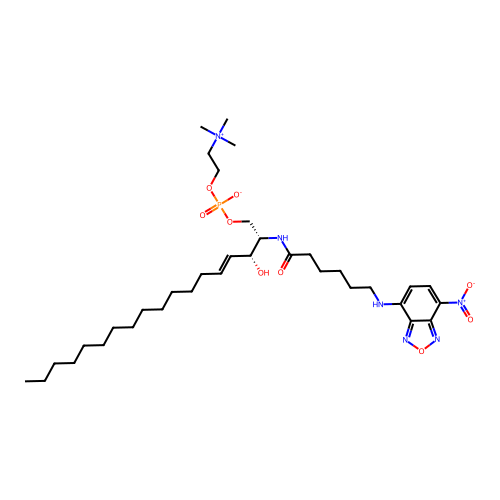 C6 NBD Sphingomyelin structure