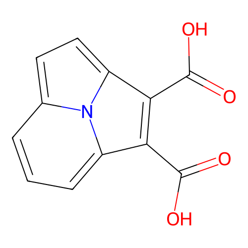 11-Azatricyclo[5.3.1.04,11]undeca-1(10),2,4,6,8-pentaene-2,3-dicarboxylic acid structure