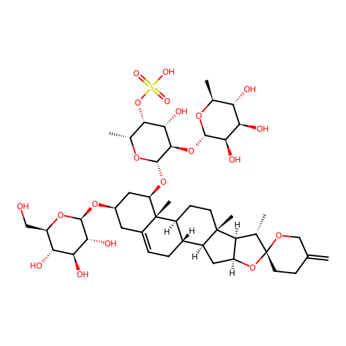 Glycoside J-3 structure