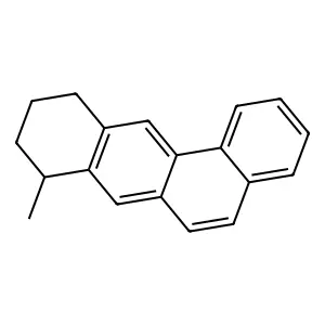 8-Methyl-8,9,10,11-tetrahydrobenz(a)anthracene structure