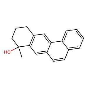 8-Methyl-8,9,10,11-tetrahydrobenz(a)anthracen-8-ol structure