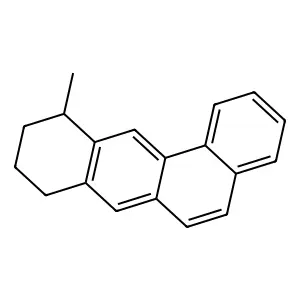 11-Methyl-8,9,10,11-tetrahydrobenz(a)anthracene structure