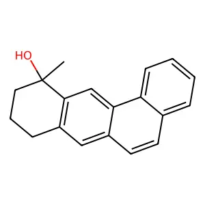 11-Methyl-8,9,10,11-tetrahydrobenz(a)anthracen-11-ol structure