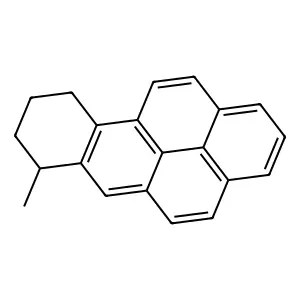 Benzo(a)pyrene, 7,8,9,10-tetrahydro-7-methyl- structure