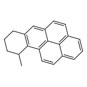 10-Methyl-7,8,9,10-tetrahydrobenzo(a)pyrene structure