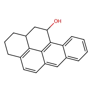1,2,3,11,12,12a-Hexahydrobenzo(b)pyren-11-ol structure