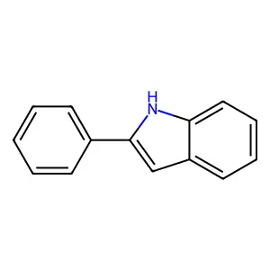2-苯基吲哚 structure