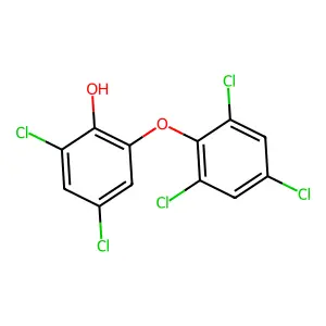 2,4-Dichloro-6-(2,4,6-trichlorophenoxy)phenol structure
