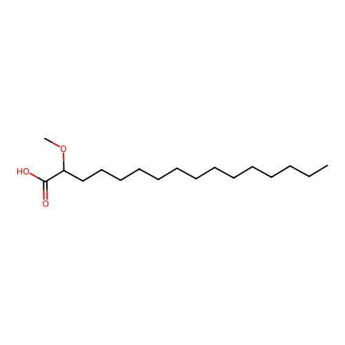 2-Methoxyhexadecanoic acid structure