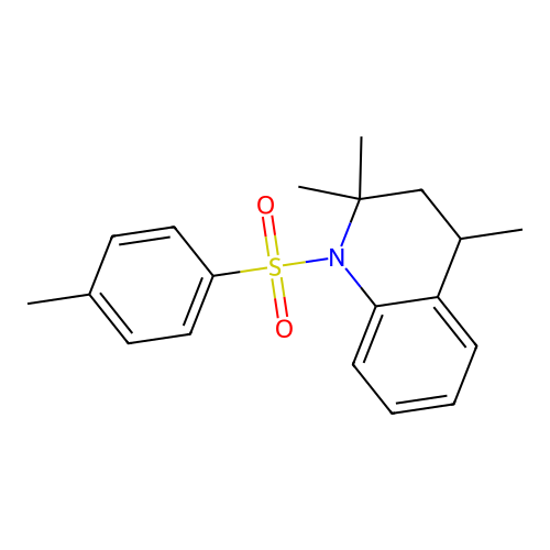 2,2,4-Trimethyl-1-[(4-methylphenyl)sulfonyl]-1,2,3,4-tetrahydroquinoline structure