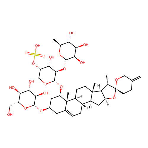 Glycoside J-4 structure