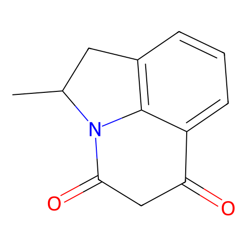 2-Methyl-1-azatricyclo[6.3.1.04,12]dodeca-4(12),5,7-triene-9,11-dione structure