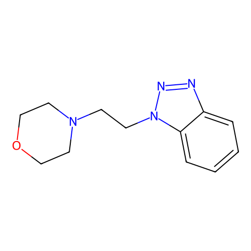 1-(2-Morpholin-4-YL-ethyl)-1H-benzotriazole structure